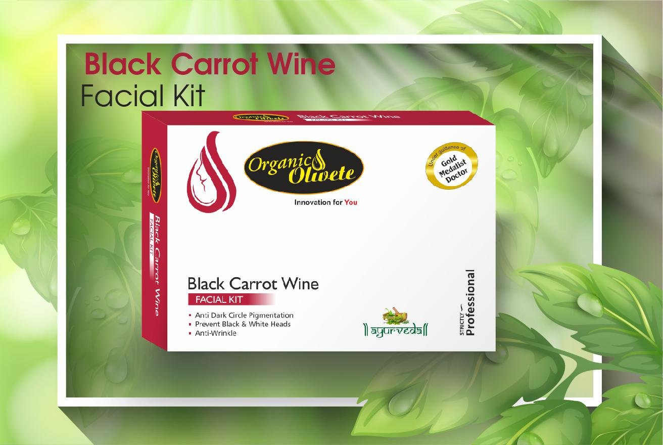Black Carrot Wine Facial Kit